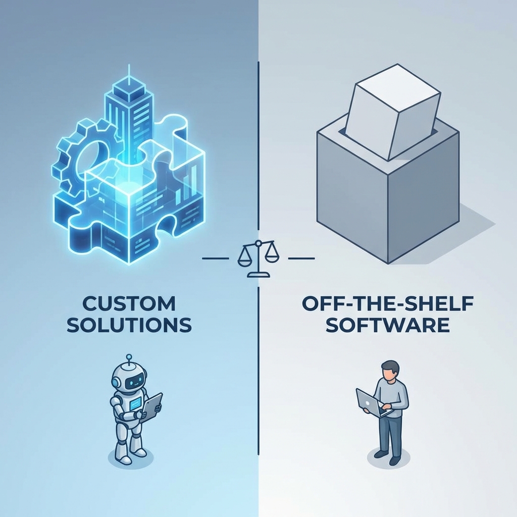תוכנה בהתאמה אישית או מוצר מדף? המדריך המלא לקבלת החלטה